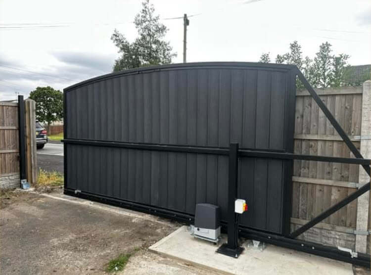 Metal Cantilever Gates