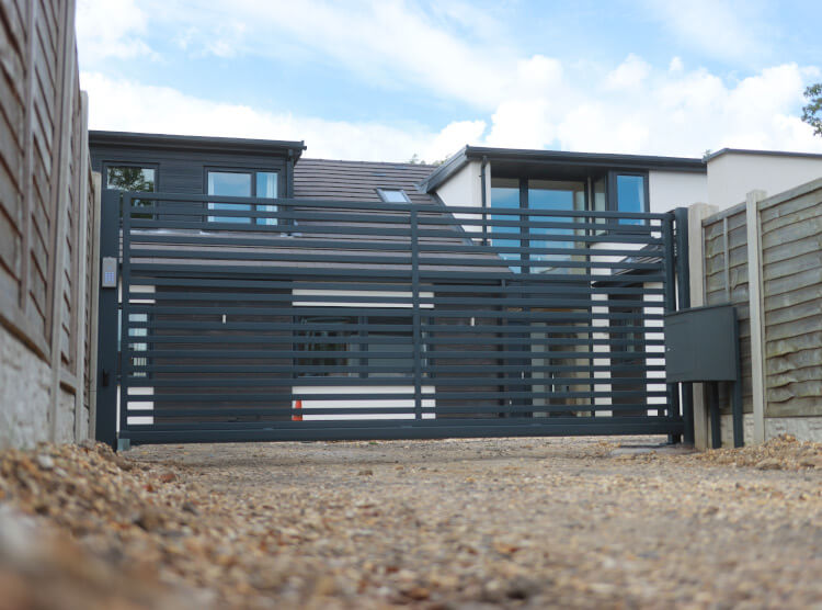 Metal Cantilever Gates